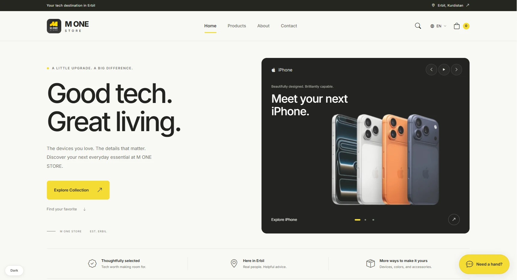 M-One Store — Web Store